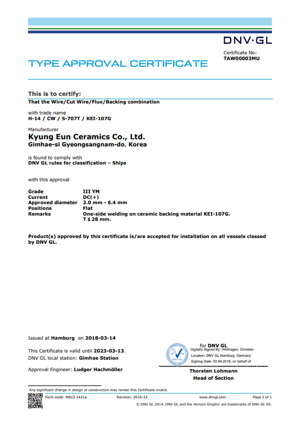 DNV GL Certificate_1